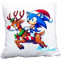  Párna Sonic Karácsonyi Játék Gyerek Ajándék Név (NA GWIAZDKĘ MIKOŁAJA MIKOŁAJKI)