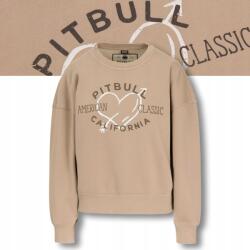 Pitbull Női Oversize Crewneck Pulóver Koptatott Manzanita Heart Kényelmes pulóver Nyomott mintával (105002250002)