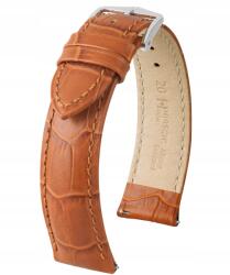 Hirsch Duke Bőr Óraszíj Hirsch 20 mm 010280 (pasek skórzany alagator krokodyl 20 mm)