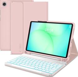Tech-Protect SC Pen + tastatură husă pentru Galaxy Tab A9+ / A11+ Plus 11.0 X210 / X215 / X216 / X230 / X235 / X236 roz (5906302335183)