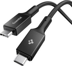 Spigen EB24015CC Essential cablu USB-C 240W 150cm negru (ACA10423)