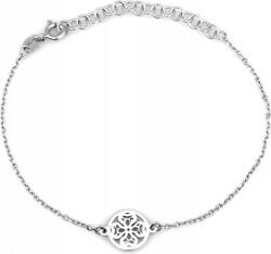 Lovrin 925 ezüst karkötő áttört lóherével 1, 19g divatos minta ajándék s (Lovrin 45022)