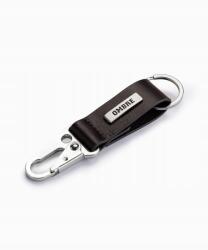 Ombre Férfi bőr kulcstartó-póráz fém csappal sötétbarna V3 OU-ACKC-0102 (157624)