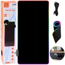  Egérpad Led Billentyűzet Rgb 90X40CM Csúszásgátló Vízálló (5905991030348)