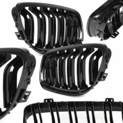 M MODECAR Vese Grill Bmw E90 E91 Lift 09- Fekete Black Piano Dupla Bordás