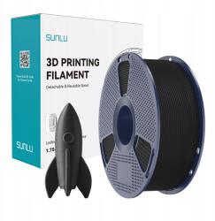 Sunlu Filament Sunlu 1, 75mm 1kg Pla+ High Speed Fekete (SUNLU High Speed PLA + Black)