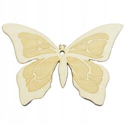 Kreatywne Myślenie Gravírozott fa pillangó 5cm-es scrapbookinghoz