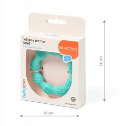 Babyono Szilikon rágóka Ring Babyono 825/03 sötétkék (825/03)