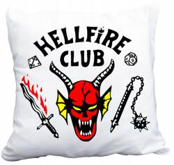  Párna Stranger Things Demogorgon Hellfire Club Ajándék Név (serial vecna)