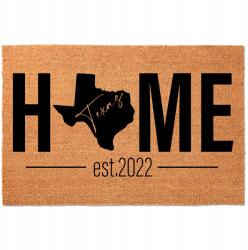 TabPrint Lábtörlő Bejárati Ajtó Alá Kókusz 40x60 Home Az Ön Városa (HOME TWOJE MIASTO)