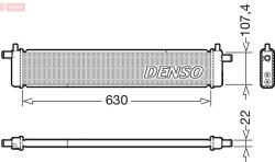 DENSO Chladič motora DENSO DRM51013 (DRM51013)