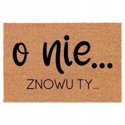 TabPrint Lábtörlő Kókusz 60x90 cm Ajtó Előtt. . . Ismét Te. . . Vegyes Minták (Wycieraczka O NIE… ZNOWU TY… 60x90 cm)