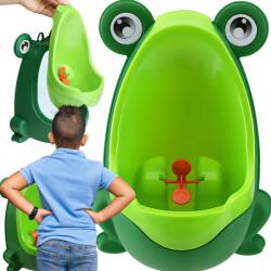 BNTrade Piszoár Béka Bili Gyerekeknek Fiú Falra Pisilés Tanulás Rögzítés (PISUAR ŻABKA NOCNIK DLA DZIECI)