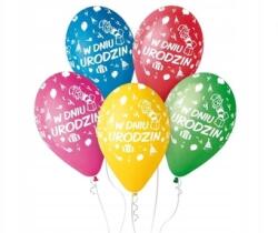  Prémium Lufik születésnapra - 30 cm, 5 db