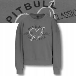 Pitbull Női pulóver Oversize Crewneck Washed Manzanita Heart Kényelmes pulóver Nyomtatás (105002161001)