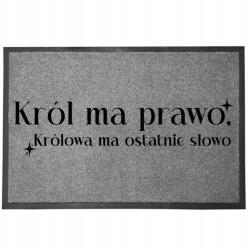 TabPrint Lábtörlő Bejárati Monokróm 40X60 Divatos Stílus Dekoráció Ajándék Nyomtatás (WYCIERACZKA MOCNA STYL TRWAŁA MONOCHROM SZARA)
