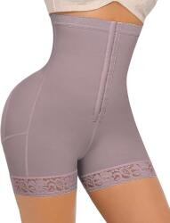 FeelinGirl Chilot Modelator Tip Pantalon cu Talie Inalta, FeelinGirl , Control Abdomen, Lift Fesier, Compresie Coapse, Taupe (Lila-Gri), Marime 4XL