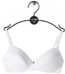 Lama Lány merevítő nélküli pamut melltartó G-2000BR 01 fehér 80BB (G-2000BR)