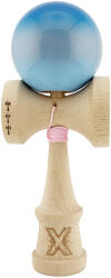 Flippy Kendama X Originala, Profesionala, Flippy, Big Cups V2, Super Sticky Cupe Mari, Rulment Metalic cu Ata 55 cm, Albastru Gri Bleu (teo-164128)