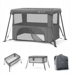 KinderKraft Utazóágy 3az1ben Kinderkraft Cami 0-15kg Csecsemő Gyerekeknek Szürke (KLCAMI00GRY0000)