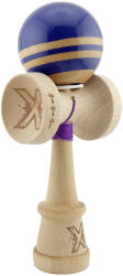 Flippy Kendama X Originala RAINBOW, Profesionala, Flippy, Cupe Mari KING SIZE V3, Super Sticky, Gaura in Baza, Rulment Metalic, din lemn 18 cm, Ata 62 65 cm, Violet Maro (teo-164342)