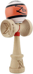 Flippy Kendama X Zen Series Originala, Profesionala, Flippy, Cupe Mari KING SIZE V3, Super Sticky, Gaura in Baza, Rulment Metalic, din lemn 18 cm, Ata 62 65 cm, Coral (teo-164573)