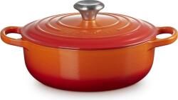 Le Creuset Tigaie adâncă Saute, 24 cm, portocaliu aprins (21198240902430)