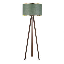 Megapap Rosling Lampa de podea Î140xL38cm. cu Soclu pentru Bec E27 Verde (GP029-0001,11)