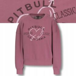 Pitbull Női pulóver Oversize Crewneck Washed Manzanita Heart Kényelmes pulóver Nyomtatás (105002420002)