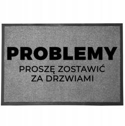 TabPrint Lábtörlő Bejárati Monokróm 40X60 Dekoráció Nyomtatás Stílus Ajándék Divatos (WYCIERACZKA TRWAŁA SZARA STYL MONOCHROM MOCNA)