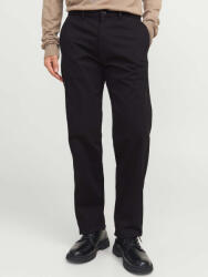 JACK & JONES Pantaloni Barbati Chino Elastic Relaxed Fit Negru 12268490 (12268490)