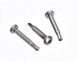 Milwar 4, 8x32 Rozsdamentes Önfúró Lemezcsavar Hengeres Lencse 7504M N (10) (7504M24832)