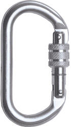  467C1 AZ011 csavaros acél karabíner