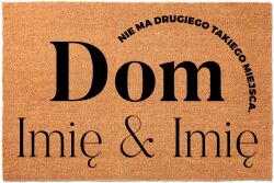 TabPrint Lábtörlő 40X60 Monogram Otthonod Belső Személyre Szabott Sláger (KOKOSOWA 40X60 TWOJE INICJAŁY WYCIERACZKA)