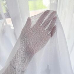 Świat firan Elegáns Függönyök A Nappaliba Kész Szalag Finom Halszálka 400x280 Xfedericax (wymiar 280,00 x 300,00 cm)