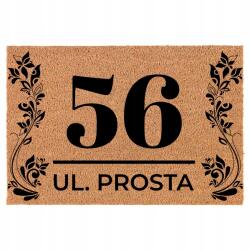 TabPrint Lábtörlő Az Ajtó Alá A Ház/lakás Száma, Utca (TWÓJ NUMER DOMU/MIESZKANIA, ULICA)