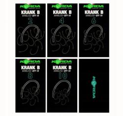 Korda Horgok Krank B Barbless No. 8 10db (KKRB8)