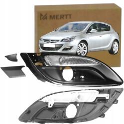 Mertt Első lökhárító halogénrács Jobb Irányjelző Villogó Opel Astra J 12-18