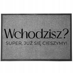 TabPrint Lábtörlő Bejárati Monokróm 40X60 Divatos Nyomtatás Dekoráció Ajándék Stílus (WYCIERACZKA MOCNA SZARA TRWAŁA MONOCHROM STYL)
