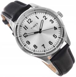 Timex Férfi Karóra Timex TW2Y16000 Main Street Fekete Szíjjal Idősek Számára (194366436952)