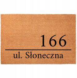 TabPrint Lábtörlő A Bejárati Ajtó Alá Kókusz 40 x 60 Az Ön Címe (WYCIERACZKA NAPIS TWÓJ ADRES)