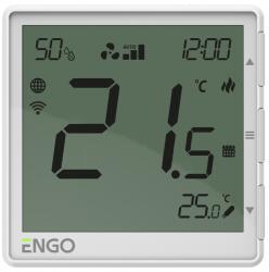 ENGO Engo Klímakonvektor Szabályozó, 230V, Internet, Süllyesztett, Wifi, Fehér (EFAN-230W)