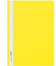 Netuno Kemény műanyag iratgyűjtő sárga színben, dokumentumokhoz, lefűzhető (SH-00-04)