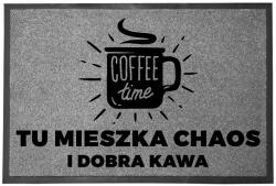 TabPrint Lábtörlő Bejárati Monokróm 40X60 Dekoráció Stílus Nyomtatás Ajándék Divatos (WYCIERACZKA TRWAŁA STYL SZARA MONOCHROM MOCNA)