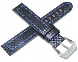 Diloy Bőr-karbon Óraszíj 18 mm Diloy (382.18.1.5)