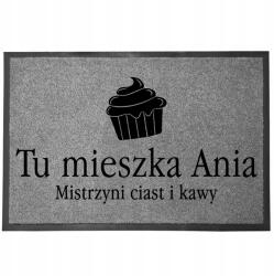 TabPrint Lábtörlő Bejárati Monokróm 40X60 Ajándék Nyomtatás Tartós Dekoráció Stílus (WYCIERACZKA MONOCHROM SZARA MOCNA TRWAŁA STYL)