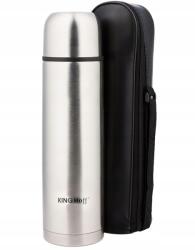 Kinghoff Italtartó termosz 500 ml Kinghoff acél termo bögre kulacs huzat (KH-4052)