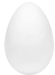Styromax Hungarocell tojás 9 cm fehér karácsonyi dekorációhoz és díszítéshez (24470)