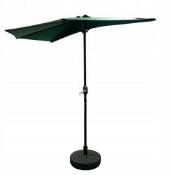 AGA Classic Félkör napernyő 270 cm Sötétzöld (MR2051-Dark Green)