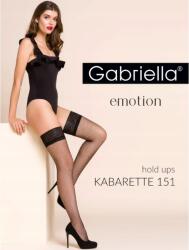 Gabriella Kabarette 151 Nero önntartó harisnya 1/2 (221k)